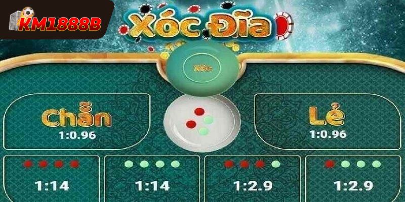 Quy luật chơi xóc dĩa tại nhà KM1888B