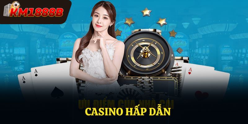 Sảnh casino hấp dẫn